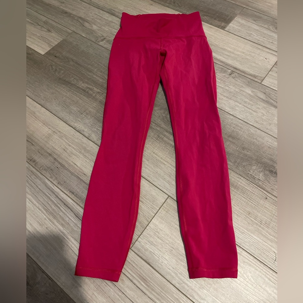 EUC Lululemon Pink Leggings size 4